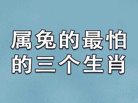 属兔的最怕的三个生肖