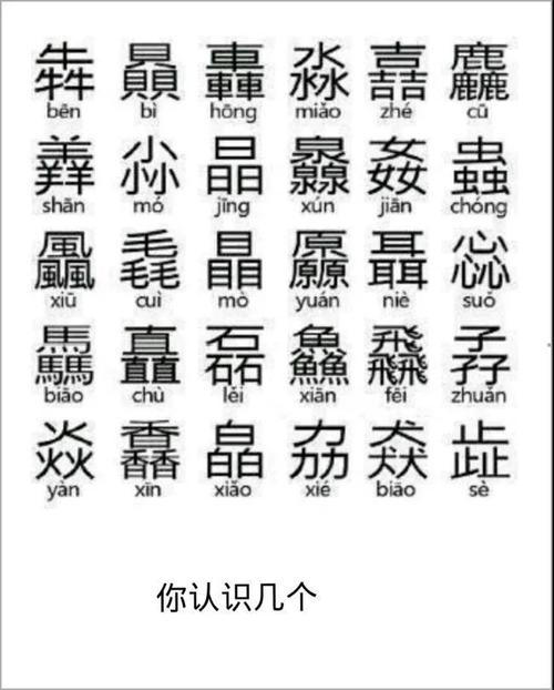 生僻字你知多少